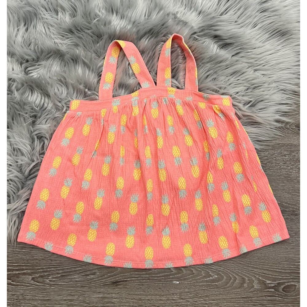 Isaac Mizrahi Girls Pineapple Tank Top Size‎ 7/8 (MSRP $40)